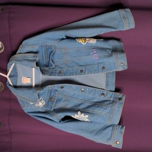 Anna Elsa Disney Jean Jacket